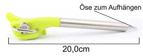 Apriscatole di sicurezza apriscatole in acciaio inox NOVA senza spigoli vivi
