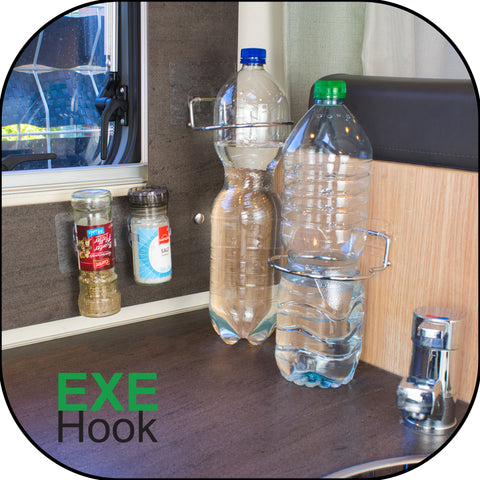 EXE-Hook ring holder for bottles, hair dryer,... 5Kg