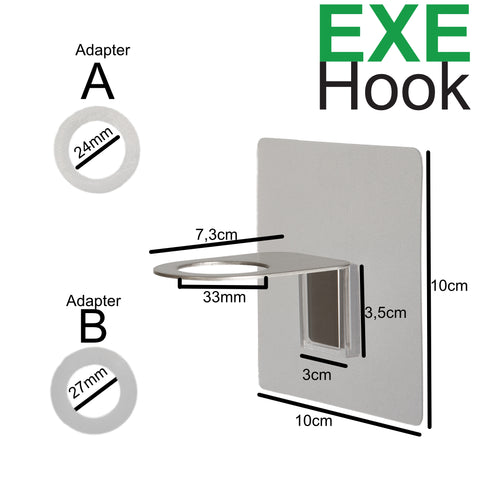 EXE-Hook Seifenspender Halter edelstahl >5Kg