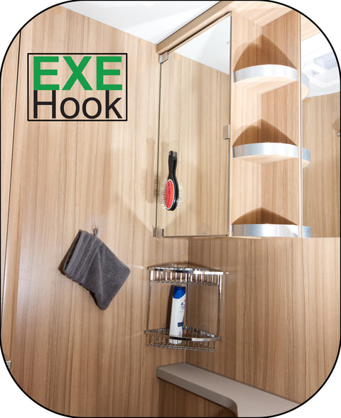 EXE-Hook soap dish stainless steel >5Kg