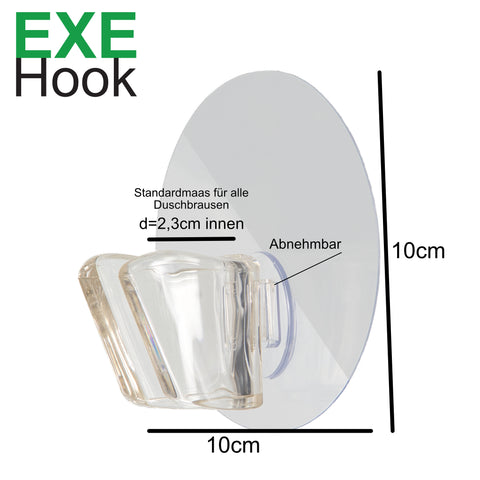 EXE-Hook shower head holder >5Kg
