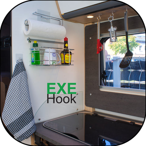 EXE-Hook camper shelf - extra high >8Kg