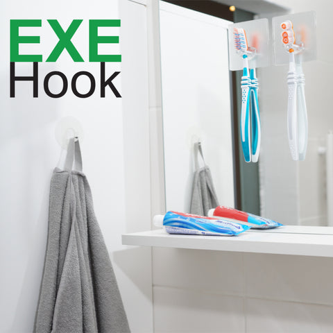 EXE-Hook Wandhaken XS rund klar >3Kg (5er Set)