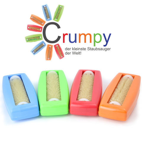 Crumpy Krümelbürste / manueller Handstaubsauger